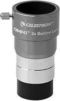Celestron Lente Omni Barlow 93326, prata, 5 x 3,5 cm