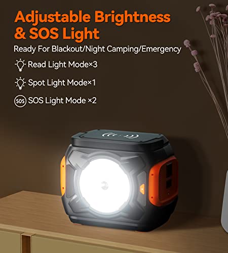 Ff Flashfish Portable Power Station 292Wh, Solar Generator 320W 80000Mah With Ac/Dc/100W Usb-C/Wireless Charger/Sos Light, Cpap Battery Pack Backup Power thumb #4