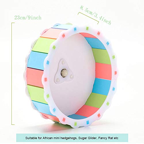 Gutongyuan Silent Hamster Wheels 9Inch Small Animal Exercise Sports Treadmill Toys Pets Guinea Pig Running Ball Gerbils Mice Rat Dwarf Hamster Cage Accessories thumb #3