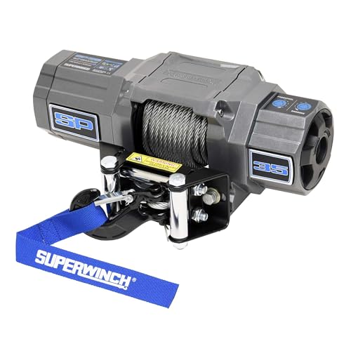 Superwinch SP 35, cabrestante 3500 lb, 12V, kit miniatura 2