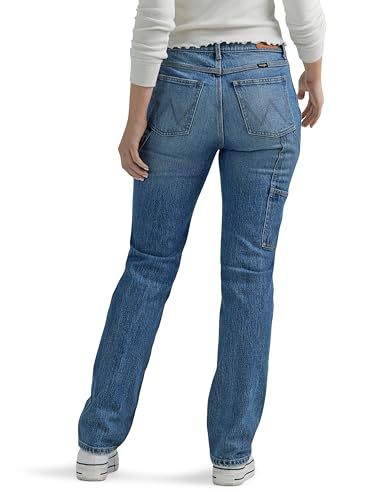 Wrangler Women's High Rise True Straight Leg Carpenter Jean3