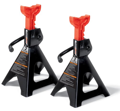Milestone Tools Powerzone 380035 2 Ton Steel Jack Stand - 1 Pair