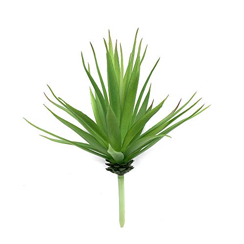 Ebuyom 2 Pcs Artificial Succulents Plants Real Touch Lifelike Succulants Plants Faux Greenery Plants Garden Diy Home Office Decoration Ornament (Agave) #TOP5