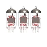 Amplis de puissance Lot de 3 Tubes à Vide JJ 6922 / E88CC / ​​​​6DJ8 / ECC88 à Gain adapté