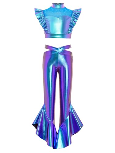 Combinaison gymnastique artistique pour fille tenue hip hop moderne jazz