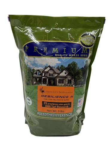 Twin City Seed Co. Resilience II, Tall Fescue Mixture, 3 lb Bag