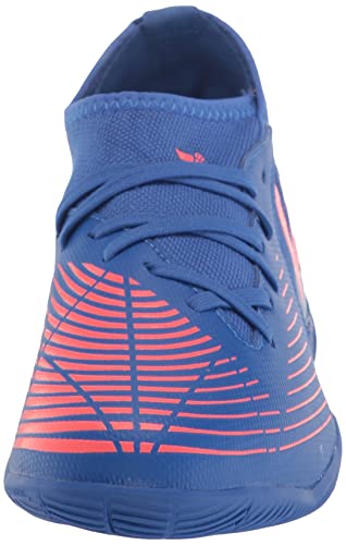 Adidas Predator Edge.3 Indoor Soccer Shoe, Hi-Res Blue/Turbo/Hi-Res Blue, 2.5 Us Unisex Little Kid #TOP1
