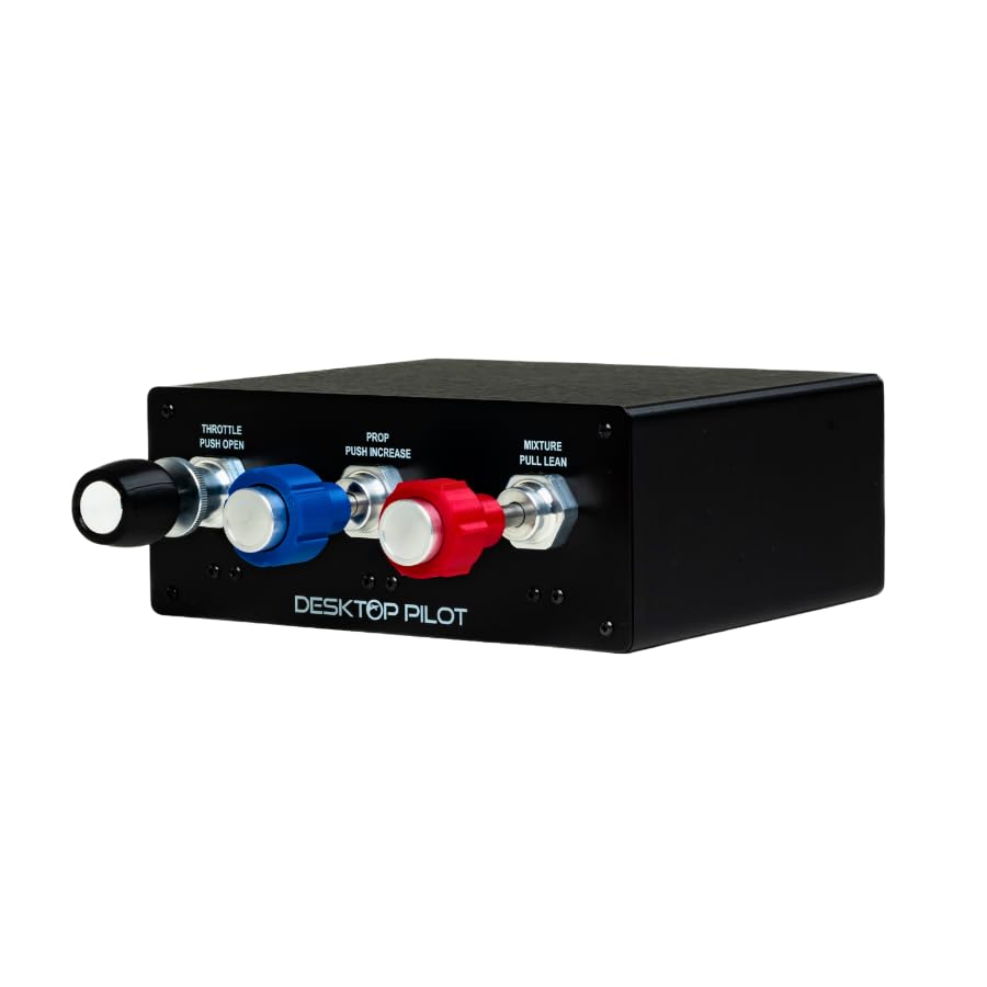 Desktop Pilot - TPM Throttle Box – Upgraded V2 for Flight Simulators