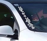 Aufkleber selbst gestalten mit Vorschau - Wunschaufkleber Buchstaben Autoaufkleber - Aufkleber Text Sticker fürs Auto und Motorrad einzeilig nach Wunsch