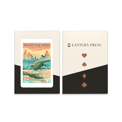 Baraja de cartas tamaño póker con arte vintage miniatura 4