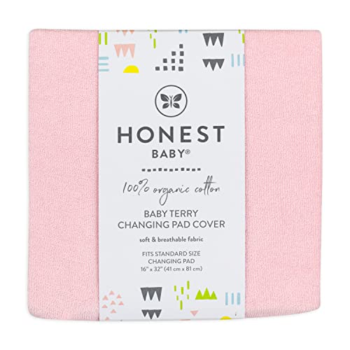 Honestbaby Unisex Baby Organic Cotton Changing Pad Cover And Toddler Sleepers, Light Pink, One Size Us #TOP1