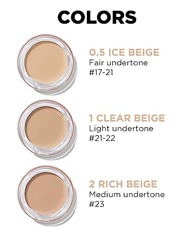 Thesaem Cover Perfection Pot Concealer #02 Rich Beige - High Adherence & Coverage Balm, Conceals Blemish & Acne Spots, Matte Finish Sebum Control For Oily And Combination Skin #TOP4