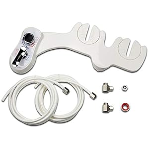 GADINGO Bidet Einsatz für Toilette – Nicht Elektrischer WC Bidet Aufsatz – 2 Düsen für Po- & Intimreinigung mit Selbstreinigungsfunktion – WC Dusche mit stufenloser Druck-& Warmwasser -Einstellung