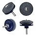 Aunifun 4 Pcs Lawn Mower Sharpener Lawnmower Blade Sharpener
