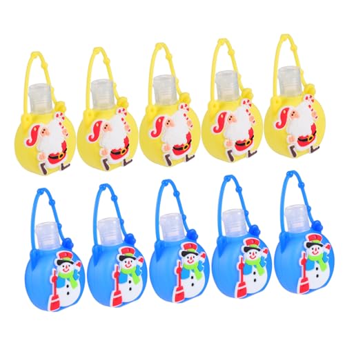 Housoutil 10piezas Botella Portátil Navideña Botella De Mano...