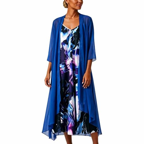 Robe plage imprimé sans manches deux pièces à motif floral chic et jupe évasée tendance boho