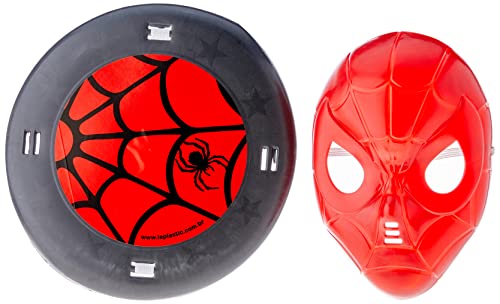 Kit Defensores, LePlastic, Escudo e Máscara Ninja, 23 cm