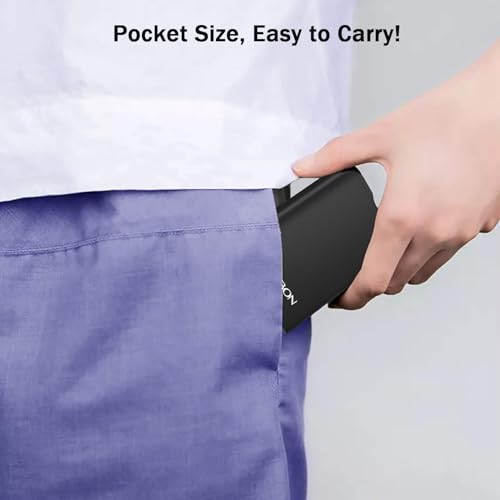 Yobon T7 Portable Phone Charger 12000Mah Fast Charge Ultra Mini Power Bank External Battery Packs Dual Usb Ports Type C 2.4A thumb #4