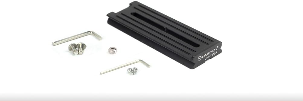 Sunwayfoto DPG-120DR 120mm Universal QR Plate Compatible with Arca/RRS
