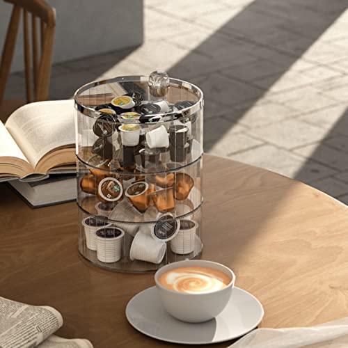 Cociat COC-CPS101 3-Tier Coffee Capsult Holders Clear Plastic K Cup Holder thumb #7