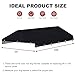 Harry Forest Replaceable Dog Kennel Cover 600D Heavy Duty Waterproof and Dustproof Dog Kennel Canopy Cover - Black (Includes Cover Only). (5'W x 10'L)