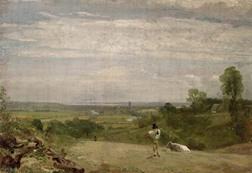 Tableau Toile Matin d'été Constable pour une décoration murale poétique