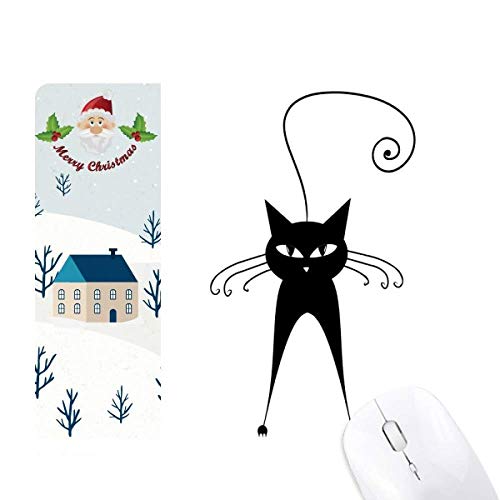 Animal amant l'art cadeau de noël original avec tapis de souris chat