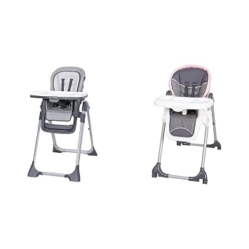 Baby Trend Sit Right 2.0 3-in-1 High Chair & Dine Time 3-in 1 High Chair، 37 x 22.75 x 42.75 بوصة