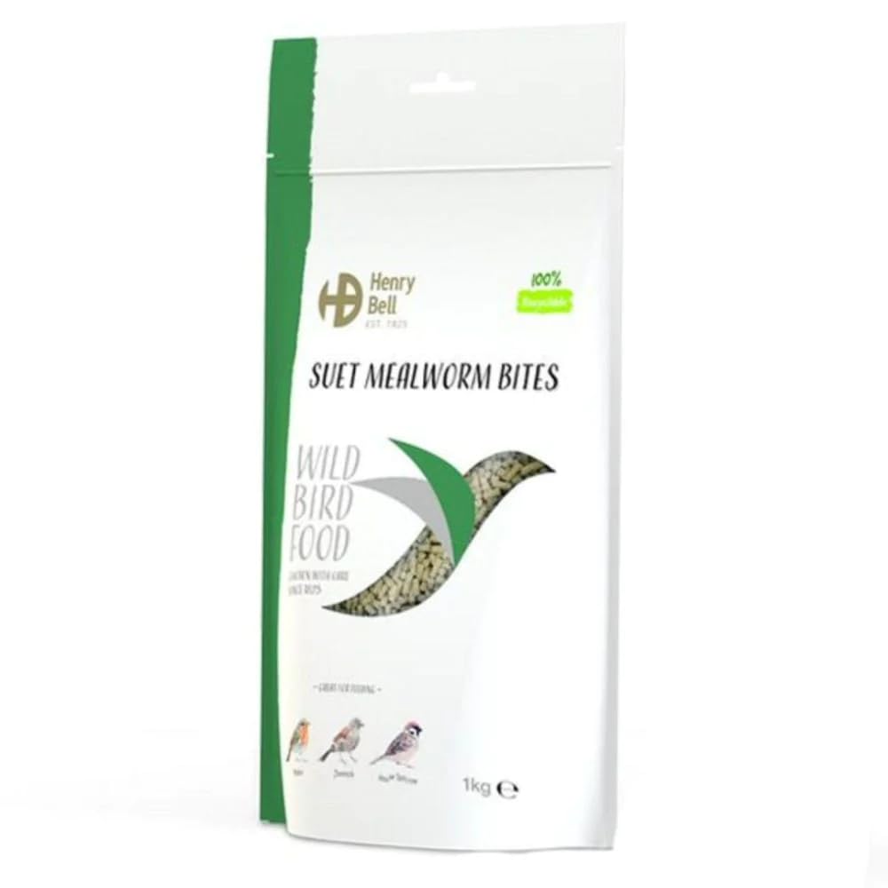 Henry Bell Suet Mealworm Bites 1kg
