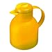 Emsa Samba Quick Press Insulated Server, 34-Ounce, Translucent Yellow