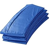FITTING DEISGN - Fits very neat on the trampoline skirt. It also comes with elastic straps with S-hooks for a tight grip on the trampoline enclosure frame.