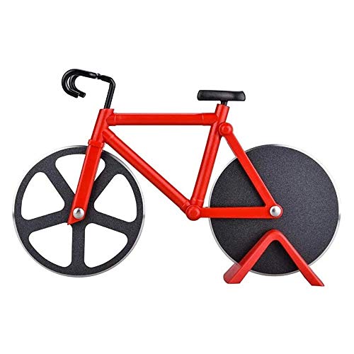 COMFURES Wheel Roller Pizza Cutter (RED)