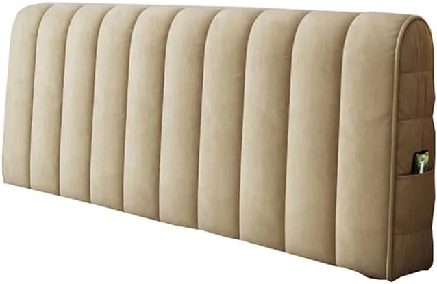 Velvet Bed Headboard Slipcover - Thickened Quilted Dustproof Headboard Protector Cover - Decorative for Twin, Queen, Full, California King Size Beds