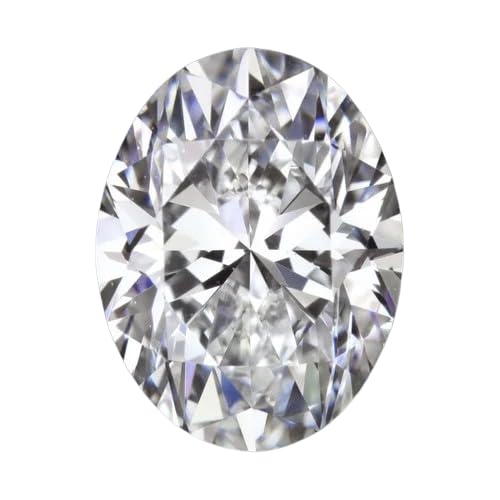 Pierre de zircon blanc 11,44 carats et 12,22 Ratti certifiée pour homme et femme