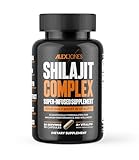 Alex Jones Naturals Shilajit Complex for Men with Ashwagandha, Magnesium, Black Pepper, Black Seed Extract, Burdock Root, Irish Sea Moss, CoQ10, Boron Citrate - Vegetable Cellulose Capsules