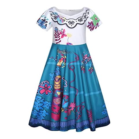 Disfraz de princesa Mirabel para niñas de primavera y verano Cover