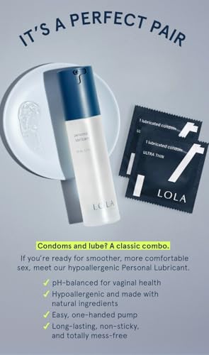 LOLA Water-Based Personal Lubricant – Unscented Lube for Couples, Gentle, pH-Balanced, Non-Sticky, Easy Clean, for Women & Men - Image 5