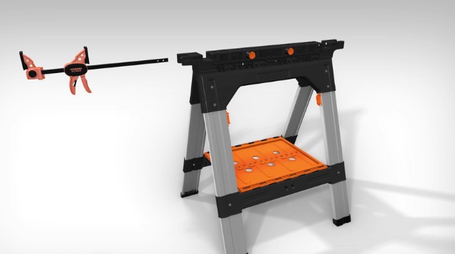 Caballete Telescópico Multiusos KRAUSS TOOLS KR-2350 – Soporte Para Pintura O Taller