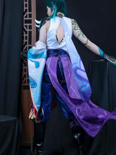 OSIAS Genshin Impact Xiao Cosplay Outfit Xiao Costume(XXL) - Image 4