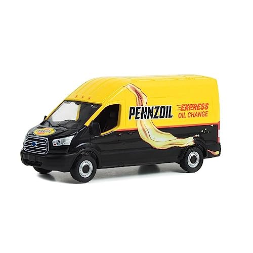 Set de 6 Vans Route Runners Serie 5 modelo 1/64 Greenlight miniatura 1