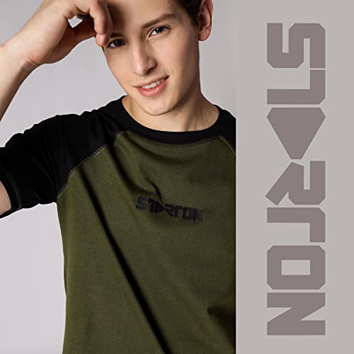 Image of Trendy Men's Round Neck T-Shirt Pure Pre Combed Cotton Bio-Washed 3D Print (STM-003)
