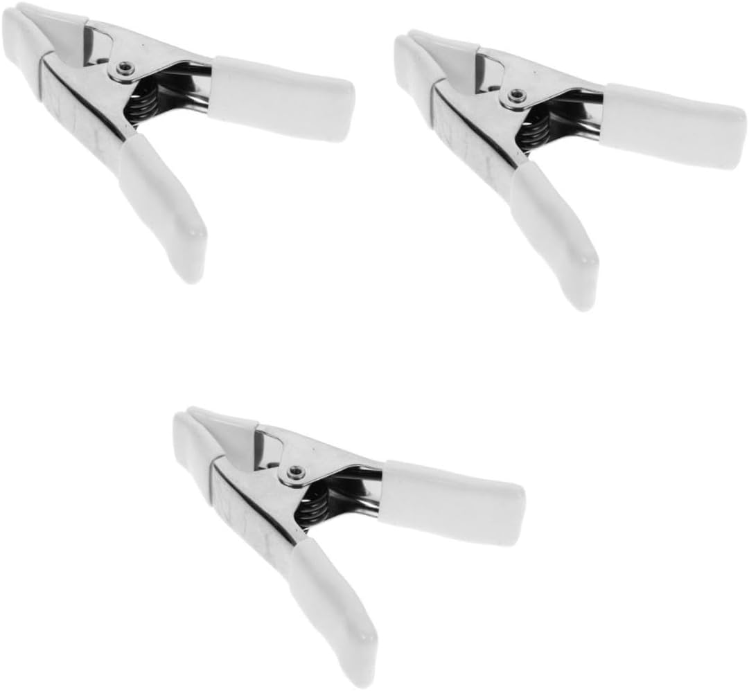 12pcs Heavy Duty Spring Clamps for Backdrop and Woodworking and Clips for Photography Backgrounds for Crafts and Fittings