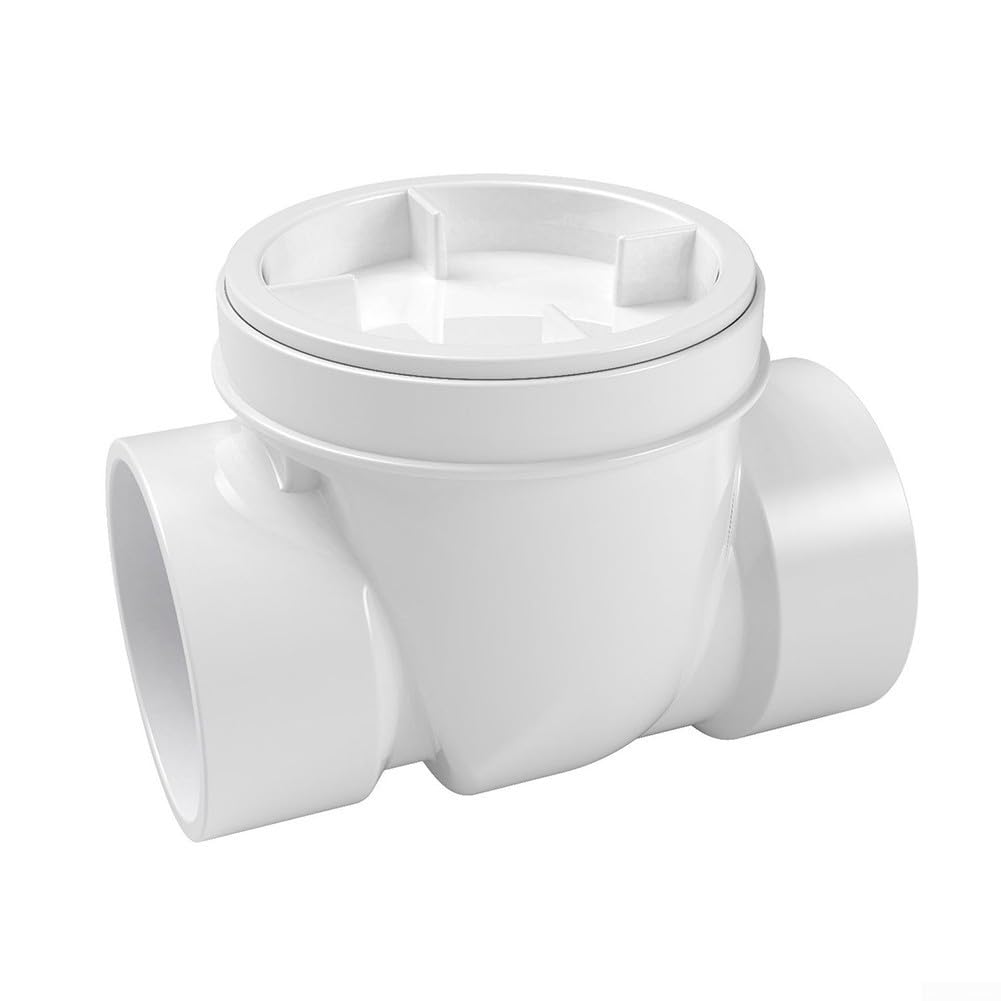 Válvula de remanso PVC 1-1/2 pulgadas para drenaje