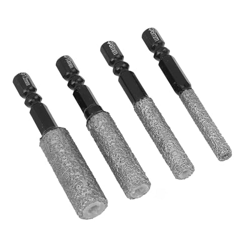 Set de 4 brocas de diamante para cerámica y vidrio miniatura 2