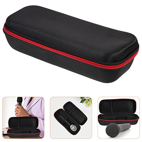 Milisten Travel Organizer Bags Wireless Microphone Case Wireless Microphone Zipper Storage Pouch Microphone Case Mix Carrying Case Portable Mic Box Wireless Microphones #TOP7