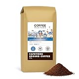 Coffee Masters Swiss Water Decaf Ground Cafetiere Coffee 500g - 100% Arabica Naturally Decaffeinated Beans - Great Taste Award Winner