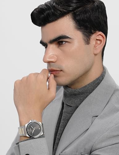 GUESS Montre Analogique Quartz pour Hommes Vinyl