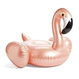 Flamingo aufblasbar spielzeug: Der Flamingo luftmatratze lässt sich auf eine Größe von 150*130*115cm aufblasen, genug für Erwachsene und kinder, und die schwimmtier ermöglicht es Ihnen, während der Benutzung bequemer und ausgeglichener zu sein.