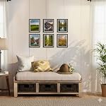 Black 8x10 Picture Frames with White Mat for 5x7 Photos (Black-8x10-3/Pack) | 8x10 with 5x7 Mat, Horizontal or Vertical Mounting, Classic Design, Gallery Wall & Home Décor, Photos,Artwork & Certificates