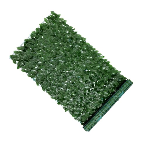 Hohopeti Malla Ocultación Celosía Jardín Artificial Densa y Duradera Pantalla Verde Realista para Decoración Exterior Interior para Balcón Terraza y Paredes de Restaurante o Boda